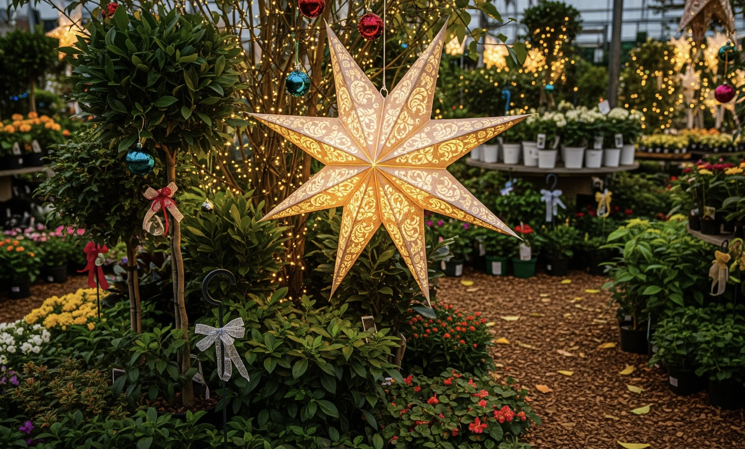 Cost-Effective Christmas Retail Decor